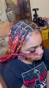 VT | How much did she pay??#boost #1kfollowers #braider #beginnerbraider #freestylebraids #fyp #explore #explorepage✨ #firsttime #viral... | Instagram