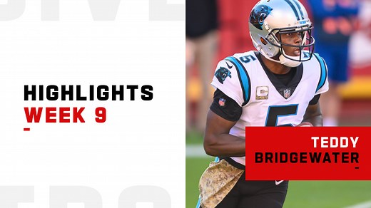 Teddy Bridgewater's most impressive plays from 3-TD game | Week 9