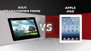 Asus Transformer Prime vs. Apple's new iPad - Video