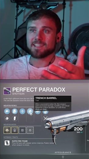 Destiny 2 PERFECT Paradox God Roll NOW!