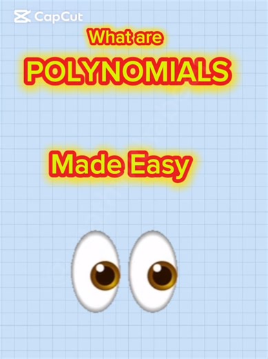what are polynomials? #mathematics #highschool #monomial #polynomials #degree