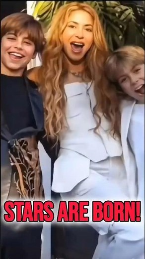 "2 STARS ARE BORN! Shakira’s Sons Milan & Sasha Singing...♥️💯🔥"