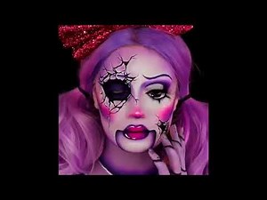 Creepy Marionette Doll Makeup Tutorial by Tiffany Hunt
