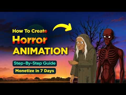 How To Make VIRAL Scary Story Videos With AI