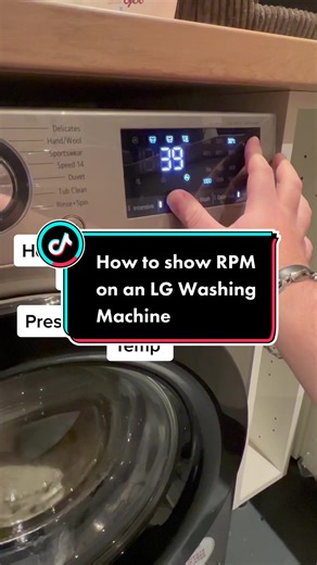 LG Washing Machine RPM Display: Tips and Tricks