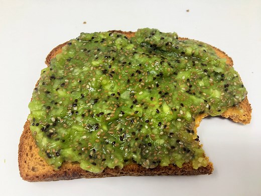 Kiwi Fruit Chia Seed Jam Recipe