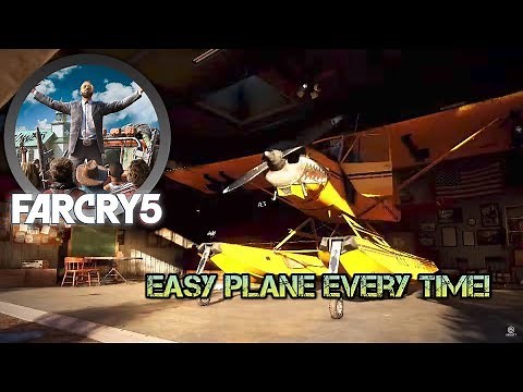 Far Cry 5: Where To Find A Plane! (Every Time Starting Off!)