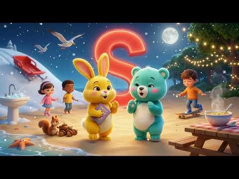 🍓 Letter S Song | Learn Phonics with Strawberry & Snail | Fofo & Fufu 🎵