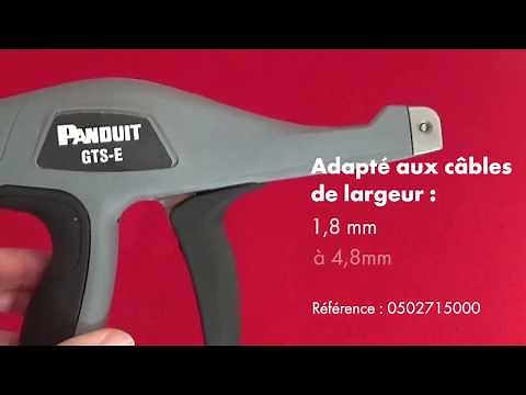 Pince attache-câble ergonomique