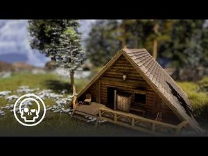 Ark Survival Ascended: How To Build A Simple Starter Base / Log Cabin
