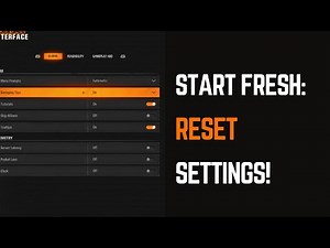 BO6 Settings Reset Tutorial – Start Fresh