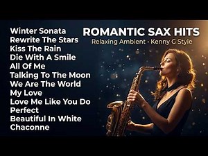 Best Romantic Saxophone Playlist | Relaxing Love Songs (Kenny G Style Ambient Instrumental Covers)