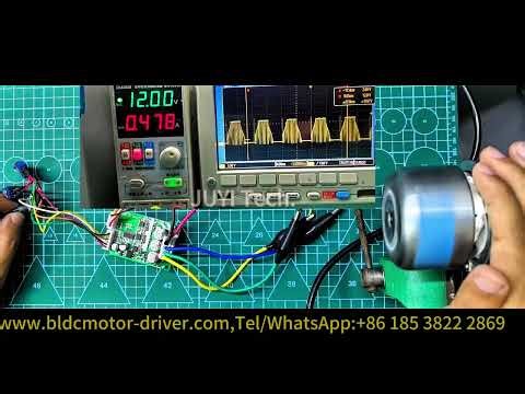 JUYI JYQD-V7.3E2 12-36V BLDC Motor Driver 15A | Hall Sensor Motor Controller with PWM & 0-5V Control