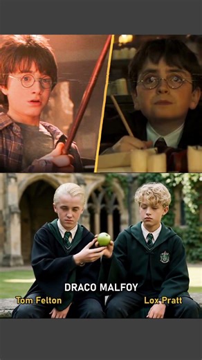 Harry Potter: Original Movie Cast vs. New HBO Series Cast (2001–2027). #harrypotter #harrypotterhbo