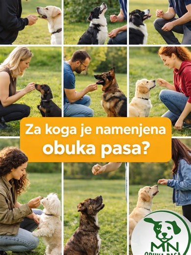 ZA KOGA JE OBUKA PASA? 🐶👨‍👩‍👧‍👦 Kada kažemo „obuka pasa“, mnogi pomisle da je to samo za psa. Ali pas ne živi sam. Pas živi u porodici. Zato obuka nije namenjena samo psu — nego svima koji sa tim psom žive. Obuka pasa je za: 🐾 vlasnike 🐾 decu 🐾 roditelje 🐾 partnere 🐾 bake i deke 🐾 sve koji učestvuju u svakodnevnom životu psa Jer ako jedan član porodice radi jedno, a drugi drugo — pas dobija pomešane poruke. I tada ne greši pas. Greši sistem. Cilj obuke nije „poslušan pas“. Cilj je fun