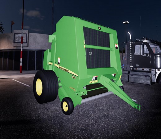 John Deere 568 Baler v 1.2 - FS19 mod - FS19.net