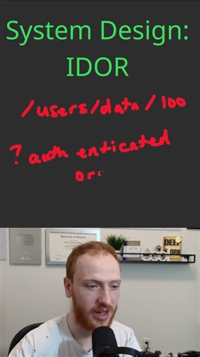 Insecure Direct Object Reference (IDOR) - System Design