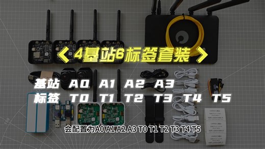 HR-RTLS4-TDOA定位开发套件开箱测试指南