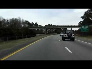 Interstate 95 - South Carolina (Exits 190 to 193) northbound