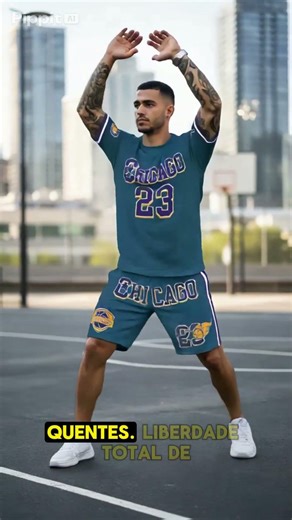 Conjunto relaxado com tema Chicago masculino de verão. #moda #chicago #homemade #modamasculina