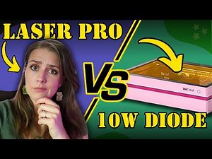 40W CO2 Laser Professional VS 10W Diode Laser