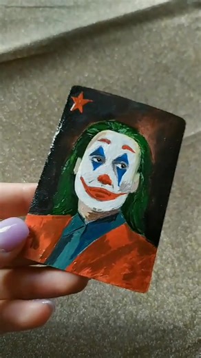 Creating Stunning Paintings on Playing Cards