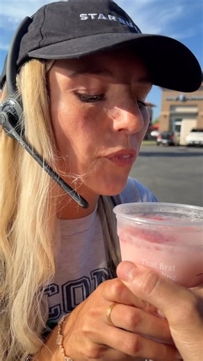 ambie bambi on Instagram: "Special pink drink 🤭"