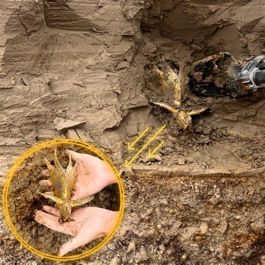 Look at the priceless rooster statue I found | Gold mine