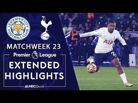 Leicester City v. Tottenham Hotspur | PREMIER LEAGUE HIGHLIGHTS | 1/19/2022 | NBC Sports