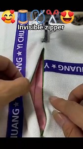 1.9K views · 27 reactions | Sewing invisible zipper pocket tutorial idea✂️瑱淋殺 Follow me for more tips and tutorial #fbreelsfypシ゚viralfbreelsfypシ゚viral #highlights2025 #viralpost2025 #everyoneシ゚ #highlightseveryonefollowers #viralreels #followerseveryone #trendingreelsvideo #sewing #sewingproject #StarsEverywhere | The Cosmo heart | Facebook