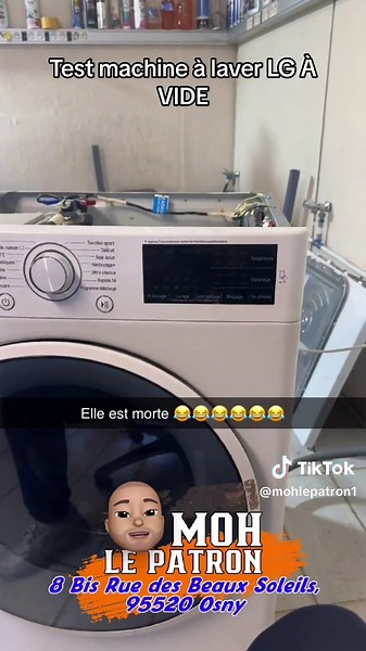 Programme Test Machine à Laver LG - Guide Étape par Étape
