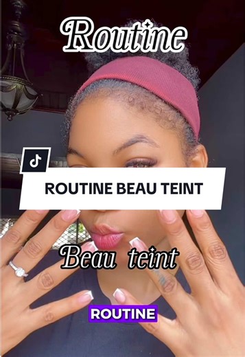 Routine beau teint #routine #peau #teint Huile @Helgy Cosmetics