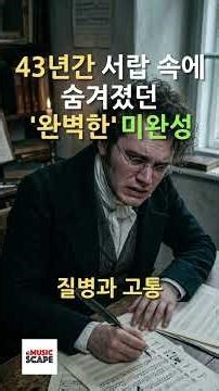 1분 클래식, "43년간 서랍 속에 숨겨졌던 '완벽한' 미완성"