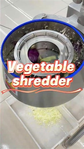 Vegetable shredder #commercialkitchen #foodmachinery #vegetables #foodmachine