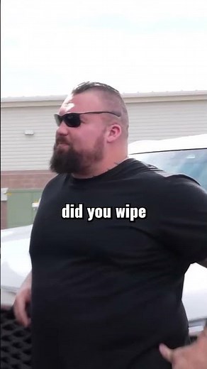 Eddie Hall and Brian Shaw Best Friends Forever