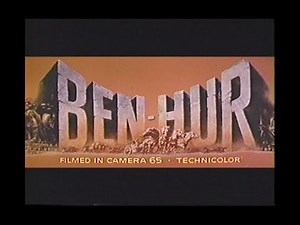 72 Ben Hur (1959) 1996 VHS tape intro - 100 Years, 100 Tapes