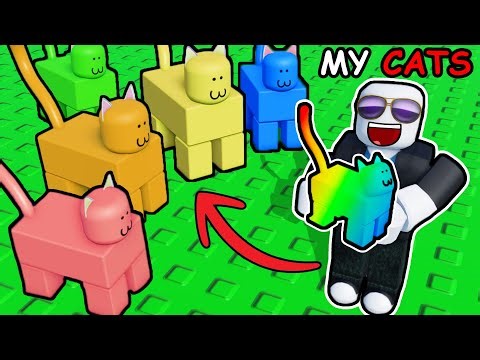 Adopting CATS to make MILLIONS in Roblox...