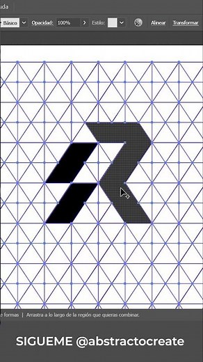😱 LOGO de Letras S+R en Illustrator (Fácil y Rápido) #monograma