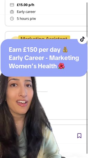 Part-Time Marketing Opportunity in Women's Health