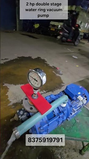 #2hp ##doublestage #watering #vacuumpump #3phase #industrial #manufacturing #waterring #directdrive