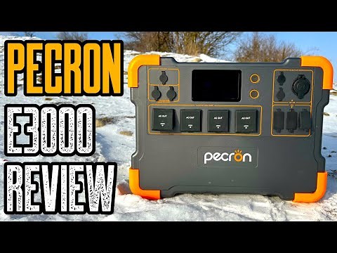 SO MUCH POWER! PECRON E3000 POWER STATION REVIEW