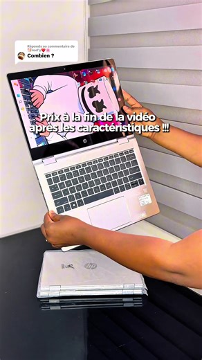 Réponse à @🐹nad’y❤️🌸 Pc Professionnel HP PROBOOK X360 435 G8, 11th Génération, Tactile Convertible 2-en-1 - Proc AMD RYZEN 7 PRO (16CPUs) - ⁠16Go Ram | SSD 512Go - ⁠AMD Radeon Graphics - ⁠Ecran 13.3 FHD TACTIQUE Convertible x360 - ⁠Clavier rétroéclairé / Empreintes #pourtoi #pc #hp #viral