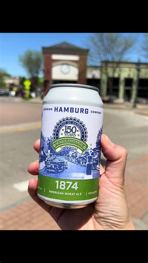 Celebrating 150 years of the Village of Hamburg by taking our Sesquicentennial Beer on a tour around the Village! You can pre-order this beer now on our website! Pre-order ends Friday 5/17