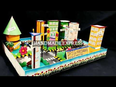 MY MATHS WORLD MODEL 2 TUTORIAL ON DEMAND / MATHS CITY / GEOMETRICAL SHAPES MODEL 3D