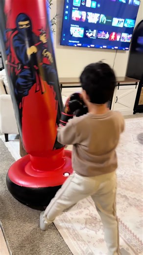 Premium 66-Inch PVC Kids Punching Bag for Boxing