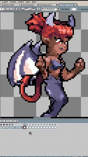 what if there was a faster way to animate pixel art? #pixelart #aseprite #pixelartist #smackstudio #videogames #gamedev #indiegamedev #fightinggame #indiegame #digitalart #gaming #artistsoftiktok