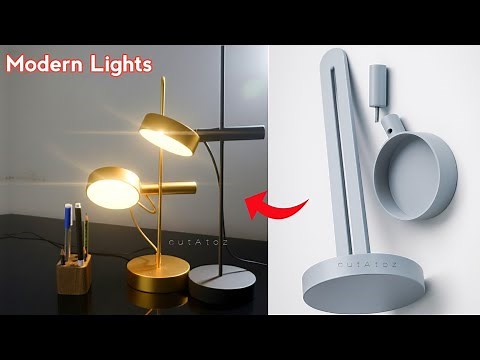 Best Profitable 💰 Business Idea DIY Modern Table Lamp for Home Decoration Work From Home Project