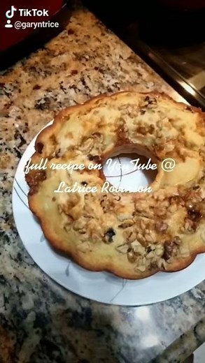 Buttermilk Banana Nut Pound Cake (full recipe) * I do not own the rights to this music*