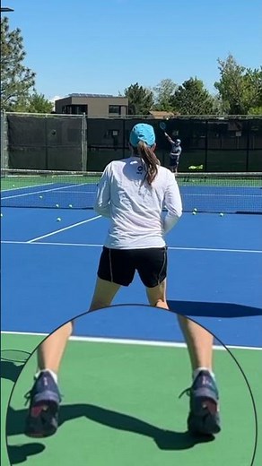 Tennis Return: Split Step Timing. Link to full video below
