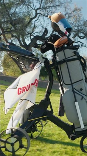 Cybercart in Action | Remote Control Electric Golf Caddy #golf | Alphard Golf